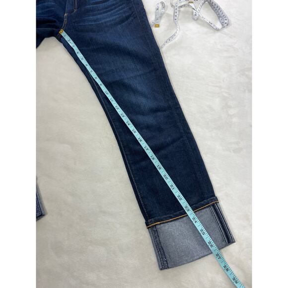 AG Adriano Goldschmied The Stevie Cuff Slim Straight Jean 27 / 4 Capsule Staple - Picture 7 of 7